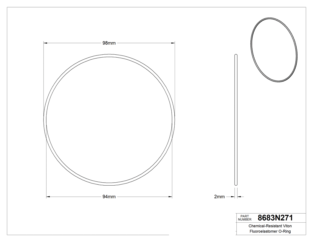 Technical drawing - 8683N271